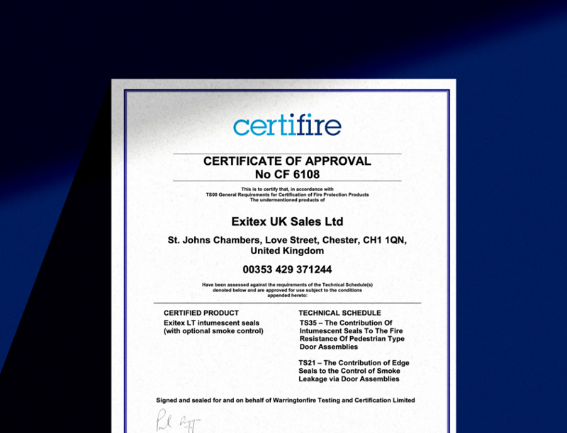 Exitex Ltd | CF6108